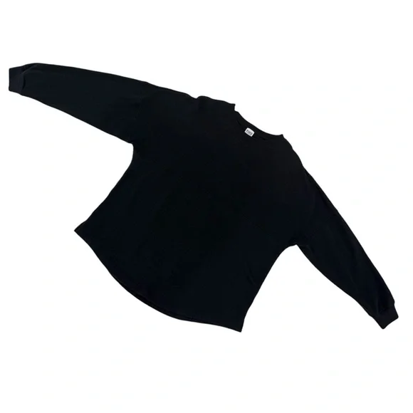 PINK Victoria’s Secret Glitter Bling Logo Varsity Crew Oversized Sweatshirt - Picture 8 of 14